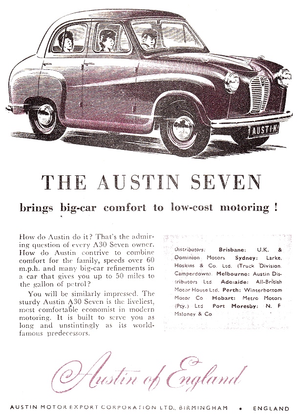 1953 Austin Seven A30 